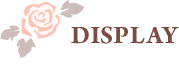 ディスプレイ